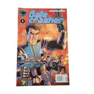 Black Bull Gate Crasher #1 2000 Comic Book Collector Bagged Boarded
